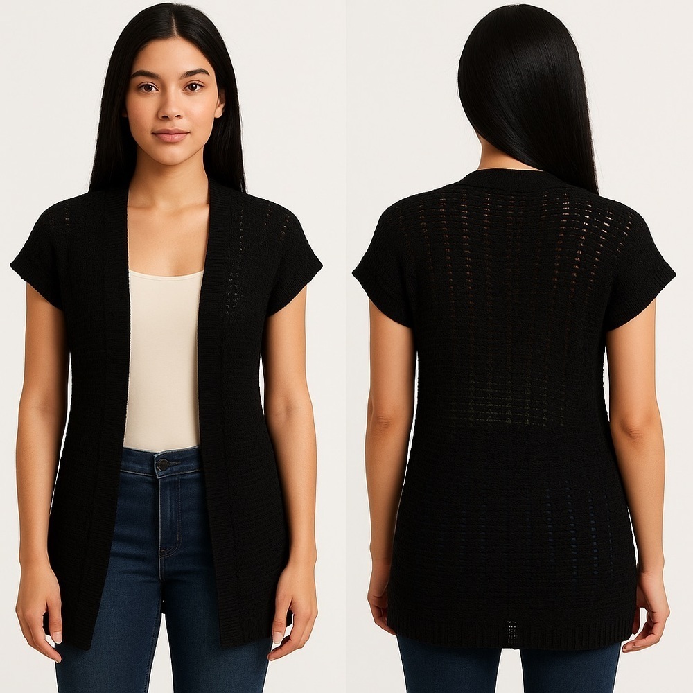 St John Black Cardigan Womens PM